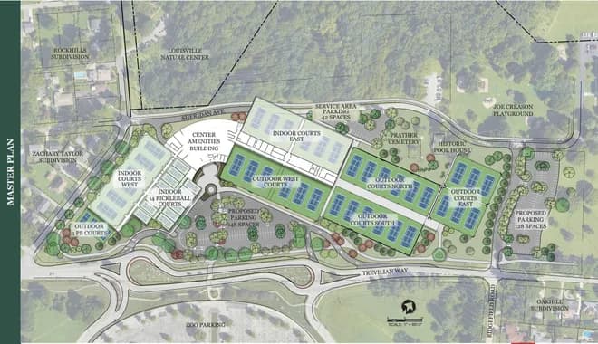 Louisville’s Joe Creason Park May Host New $65M Tennis and Pickleball Complex