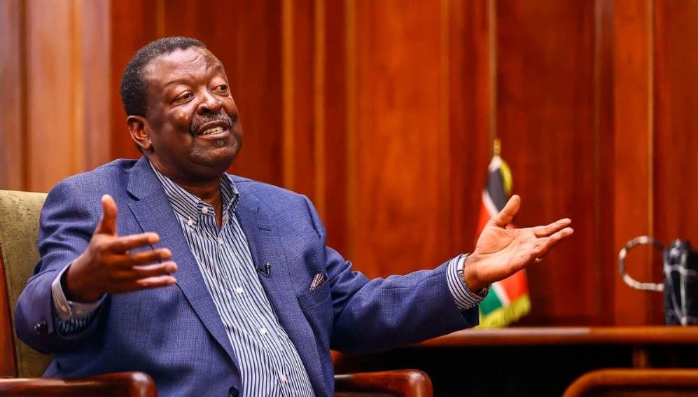 Mudavadi Heads to Moscow to Address Fate of Kenyans Fighting in Russia-Ukraine Conflict