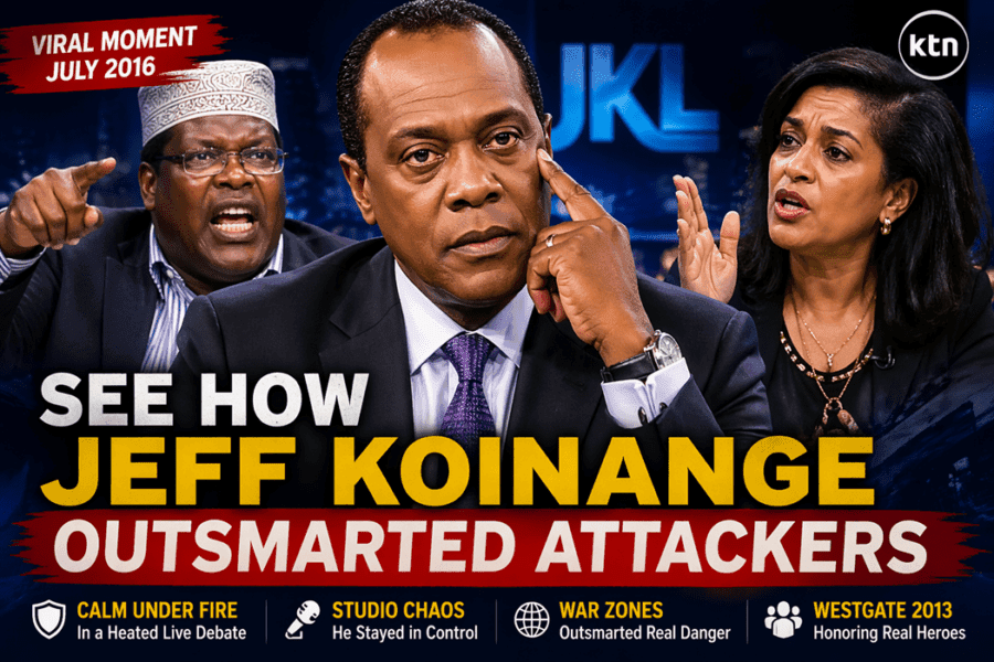 Hilarious: See How Jeff Koinange Outsmarted Attackers