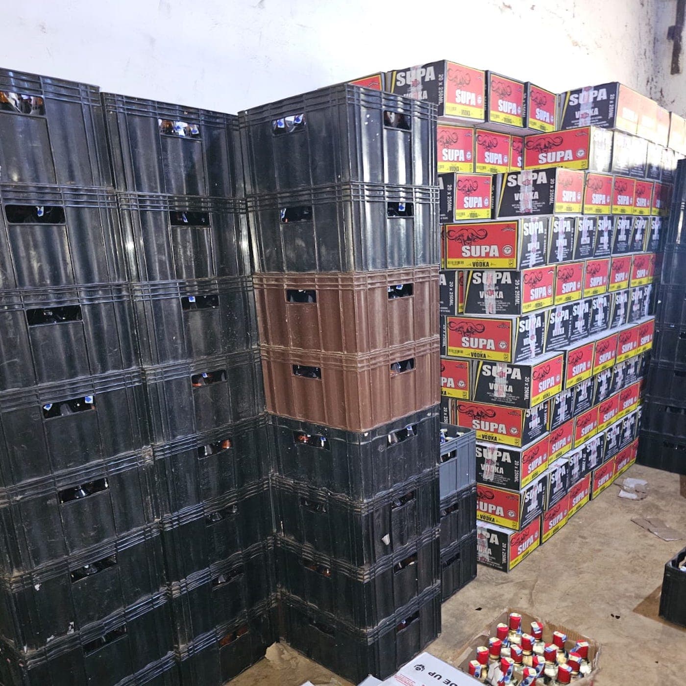 NACADA seizes 1,843 bottles of counterfeit alcohol, arrests proprietor in Kitui crackdown