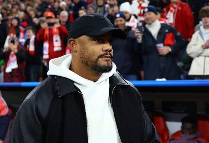 Bayern Munich manager Vincent Kompany taken to hospital after collapsing at training