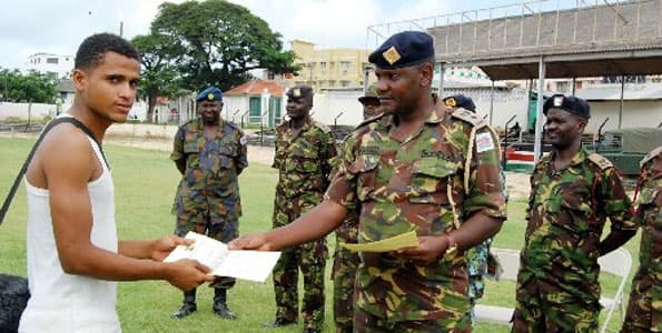 KDF announces nationwide recruitment of officers: How to apply