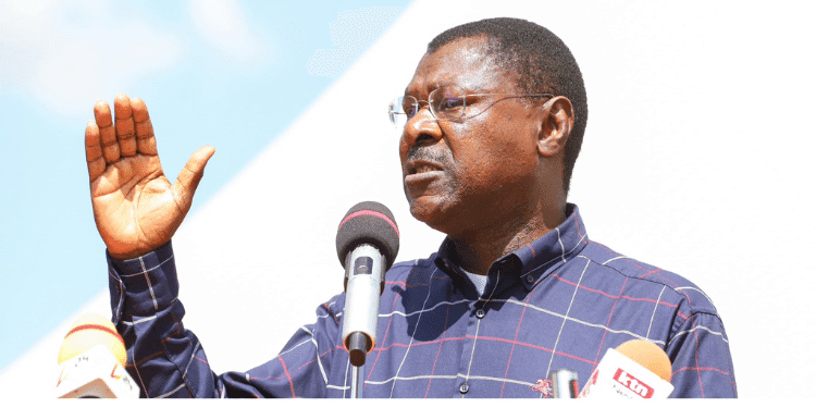 Wetangula Recounts Near-Death Incident with Raila as a Bullet Pierced His Vehicle