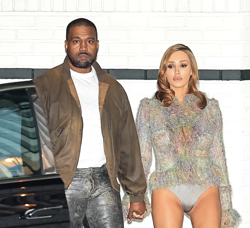 Bianca Censori Goes Pants-Free in Bold Metallic Look During Late-Night Date With Kanye West