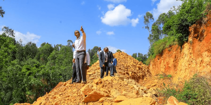Governor inspects quarries ahead of road upgrades