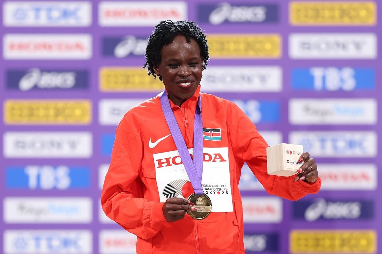World marathon champion Peres Jepchirchir provisionally suspended by AIU for doping