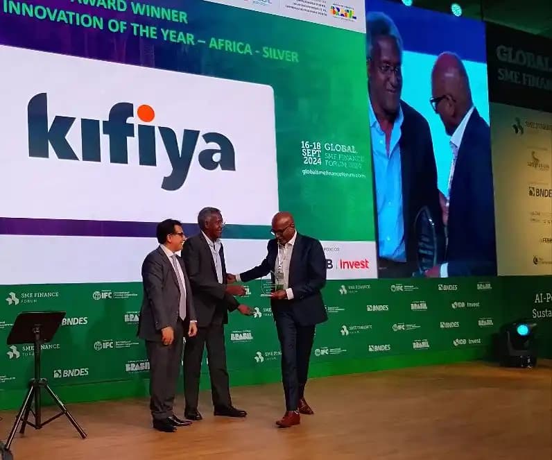 Kifiya Wins Silver Award for Product Innovation of the Year at 2024 Global SME Finance Awards