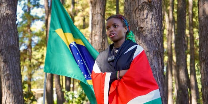 Muthoni breaks World Record by hugging 1,234 trees in 1 hour in Brazil