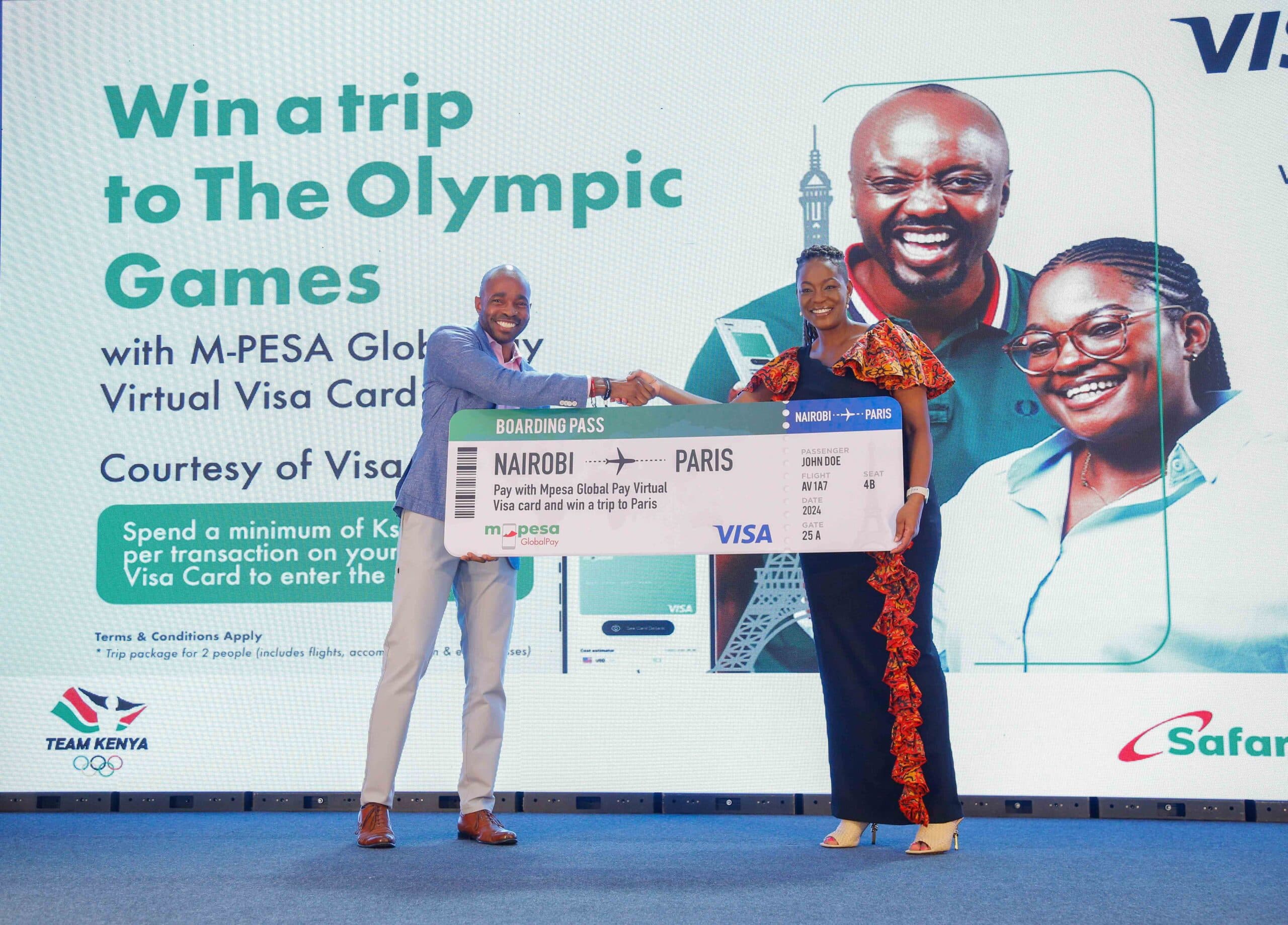 How to win a trip to the Paris Olympics with Visa & Safaricom M-PESA