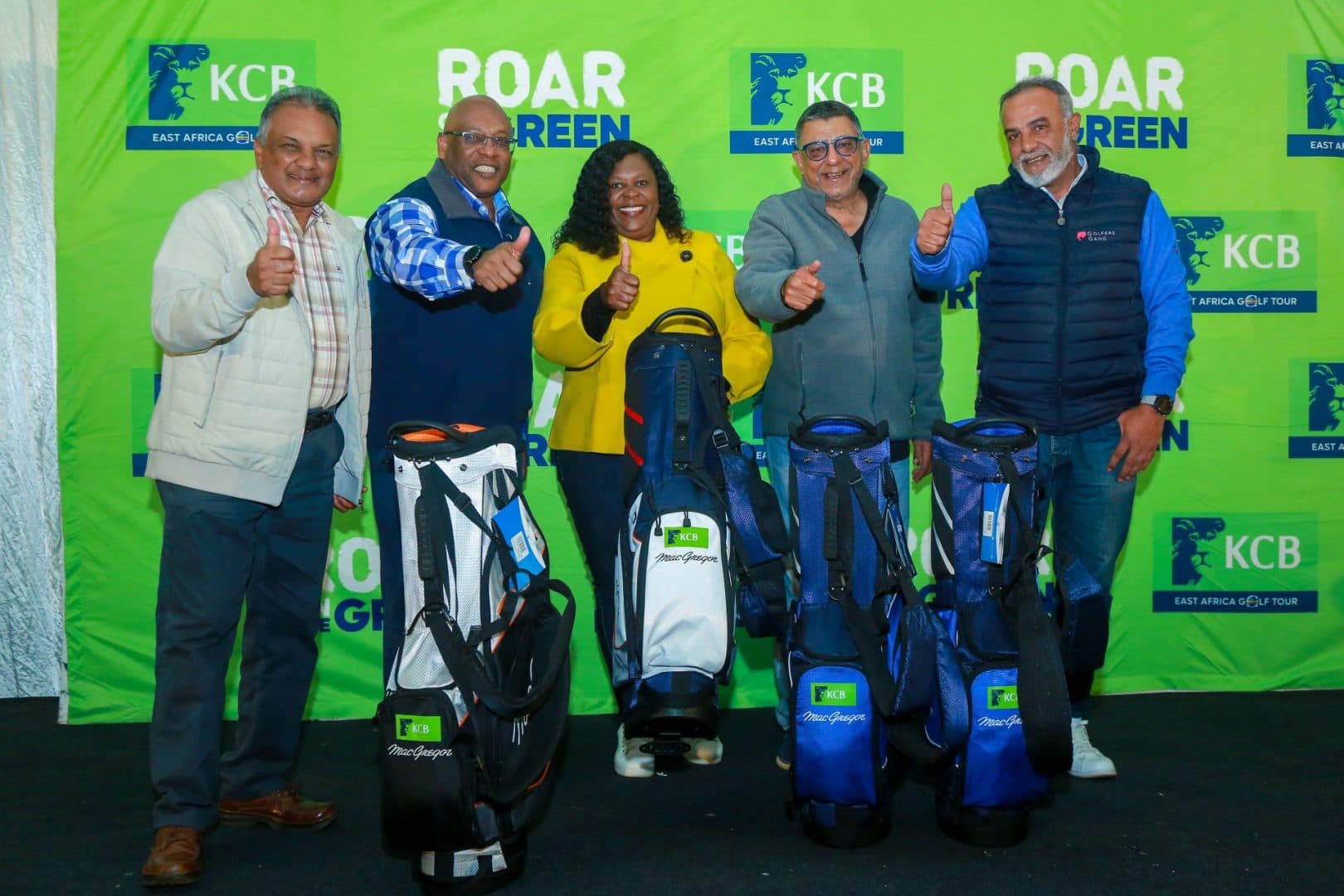 Bhayani and Team Shine at KCB Golf Series in Sigona