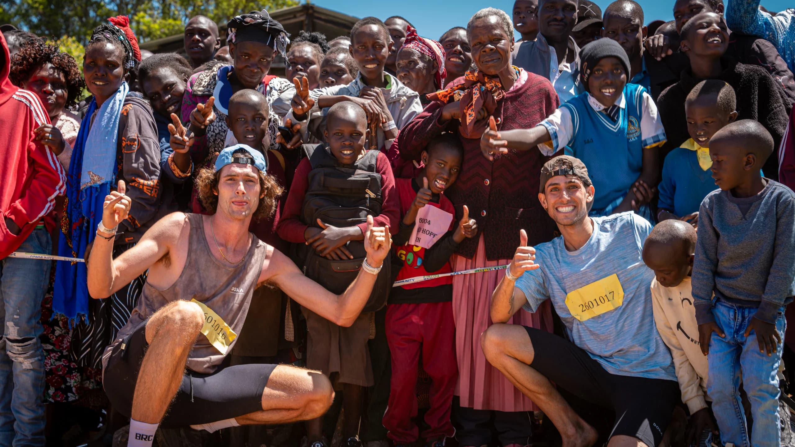 Mzungus Join Charity Run at Mokwo