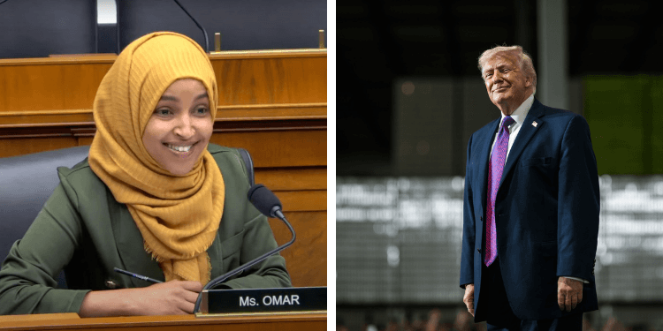 Trump Demands Deportation After Trolling Ilhan Omar Over Alleged Brother Marriage and $30M Wealth Gaffe