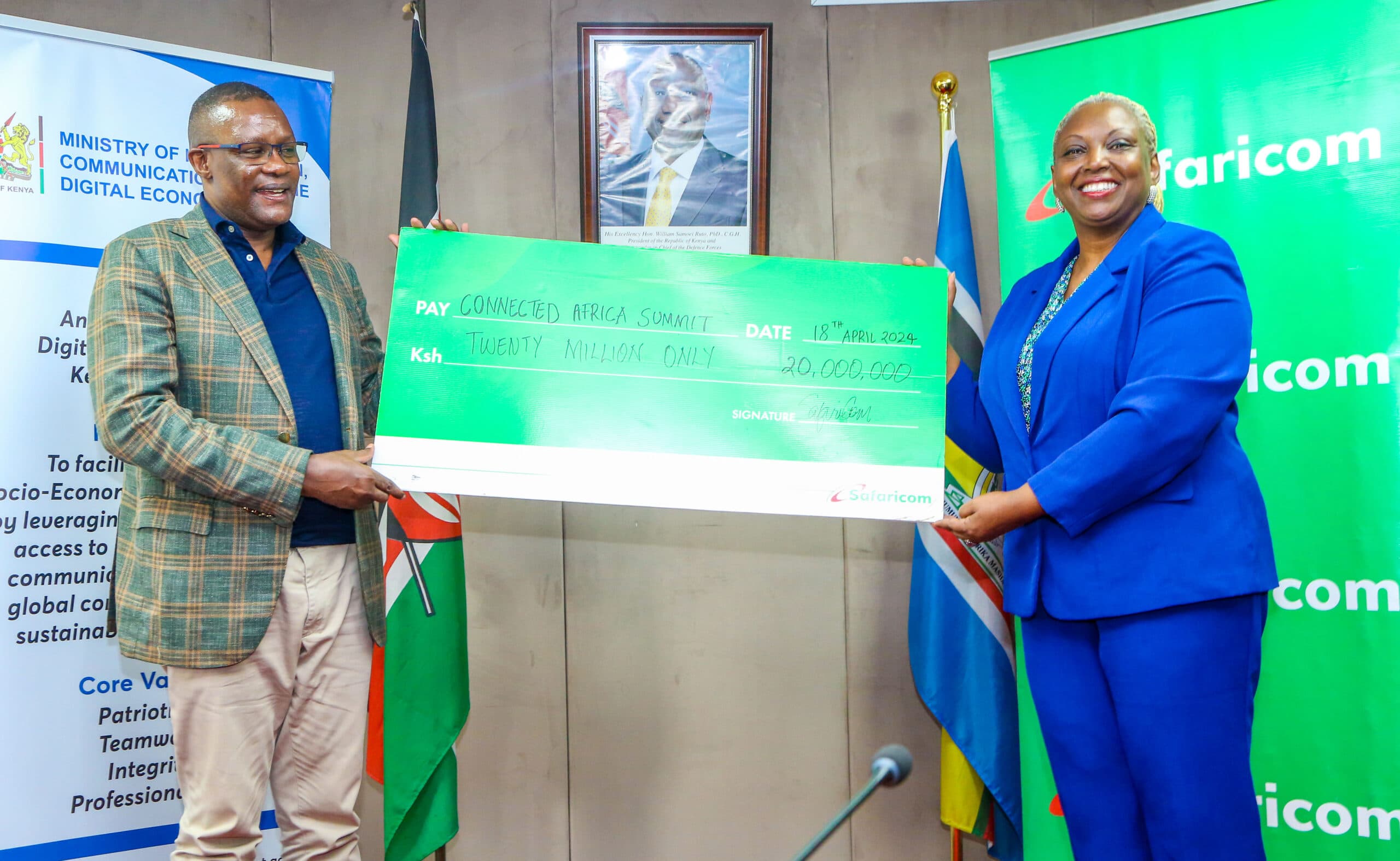 Connected Africa Summit receives Ksh. 20M sponsorship from Safaricom