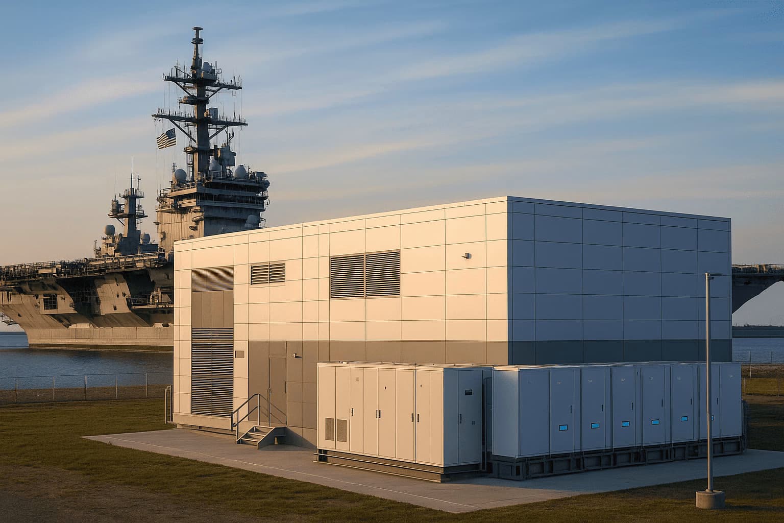 A Look into Ameresco, U.S. Navy and CyrusOne 100MW AI Data Center at NAS Lemoore