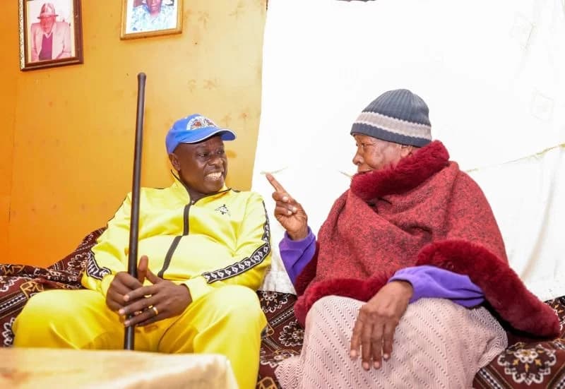 Former DP Rigathi Gachagua in Mourning