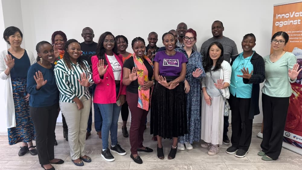 Local entrepreneurs showcase solutions to combat gender-based violence