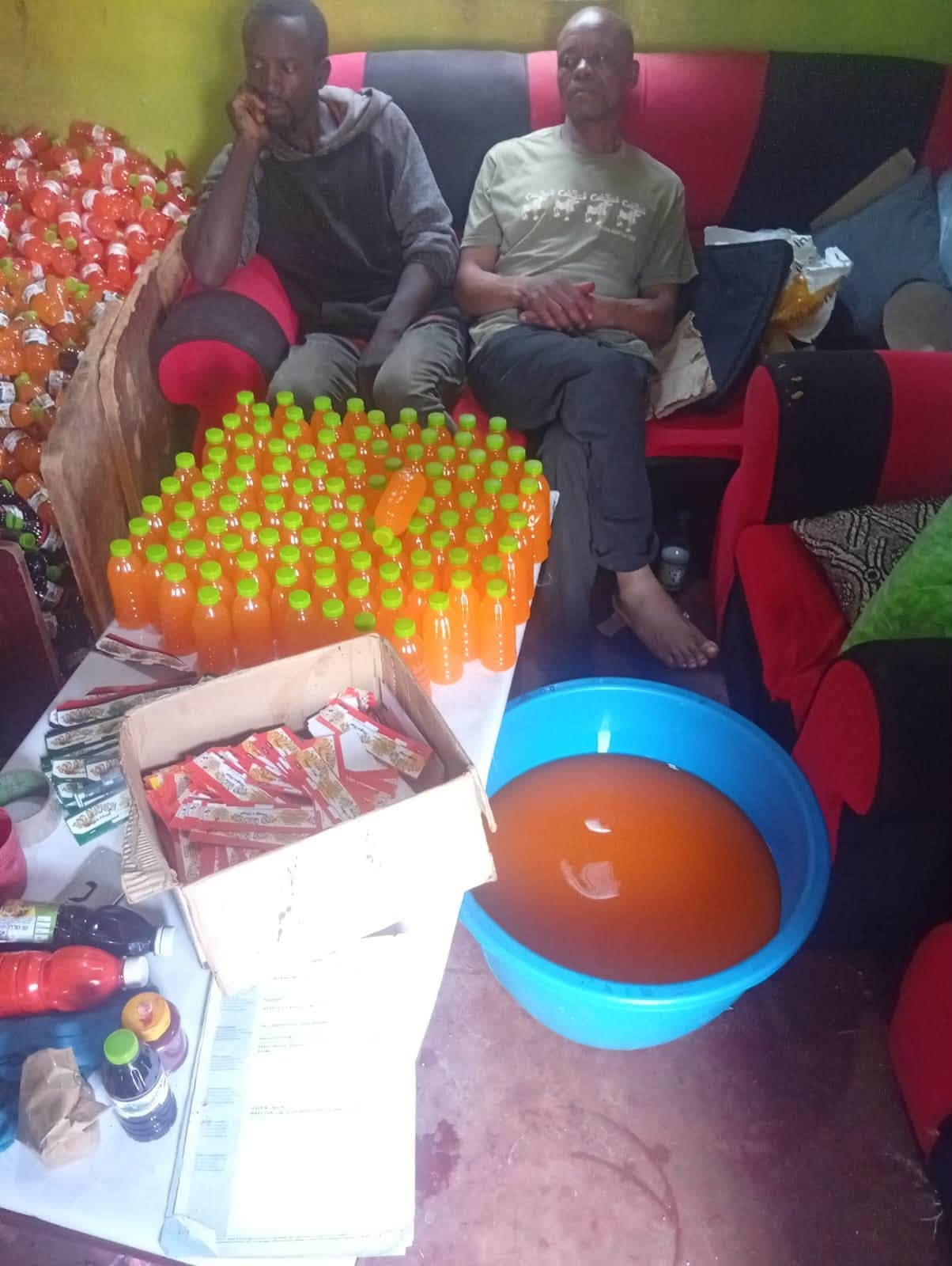 Two Arrested as Counterfeit Juice Factory Busted in Kabete