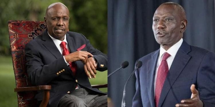 President Ruto Says He Is Being Blackmailed By Gideon Moi