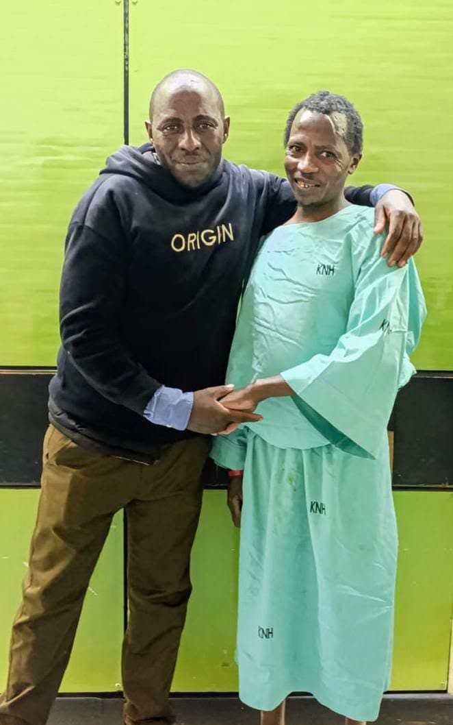 Accident patient at KNH reunited with family after seven years