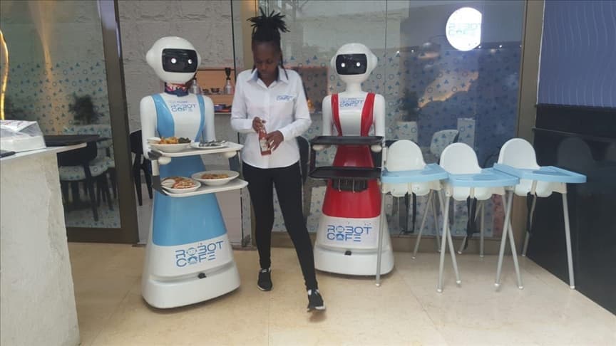 Nairobi Restaurant Where Customers are Served by Robots