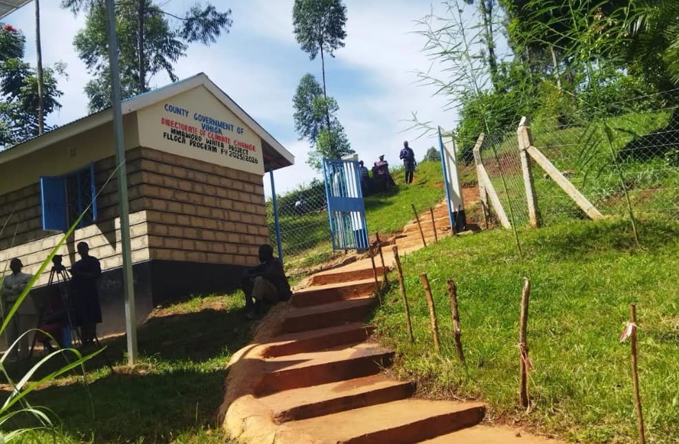 Vihiga commissions water project to serve 140 households