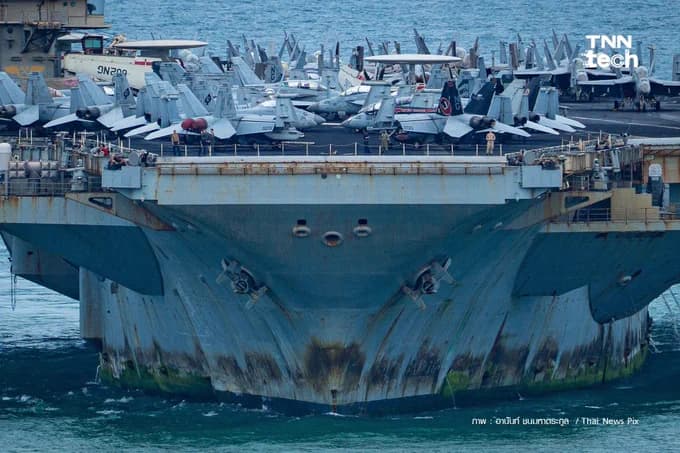 Abraham Lincoln Docks in Thailand After 286 Days at Sea