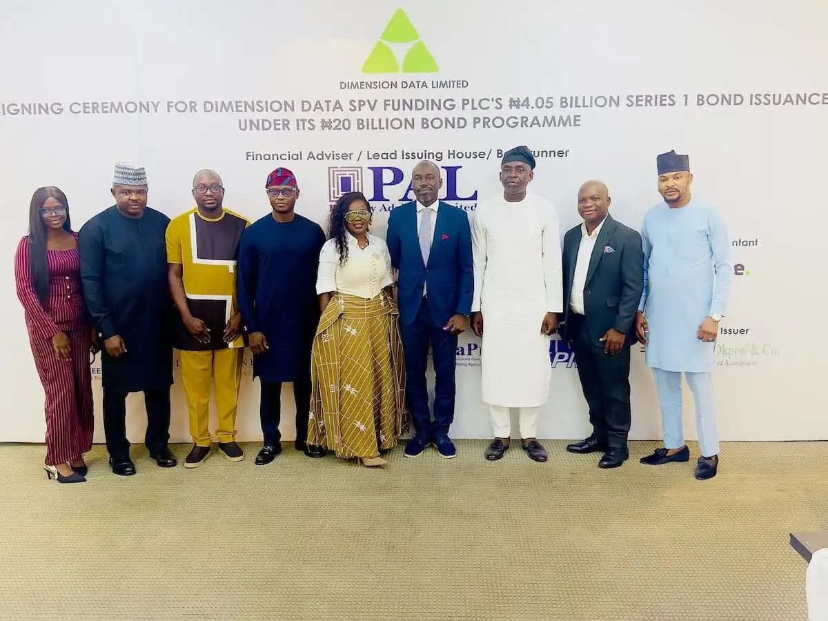 Dimension Data Raises US$2.9 million in First Corporate Bond Tranche to Expand Fibre Network in Nigeria