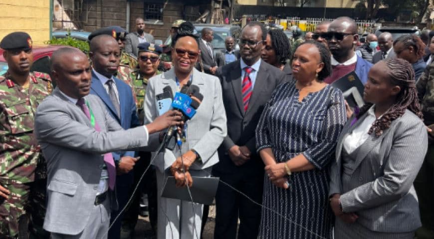 CJ Koome: Kikuyu Law Courts Arson a Terrorist Attack on Justice System