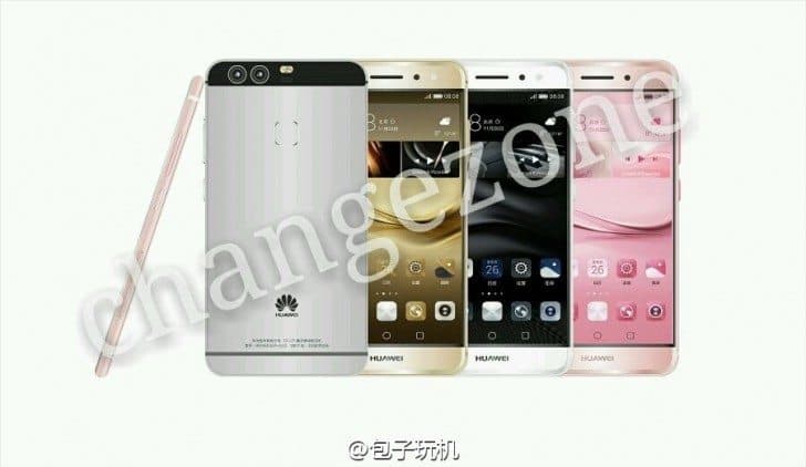 Huawei P9’s Leaked Render Shows Its Dual Camera Setup