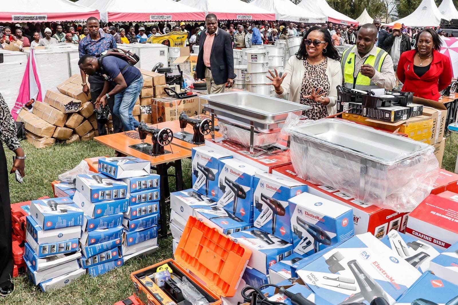 Nakuru County empowers youth in multimillion equipment drive