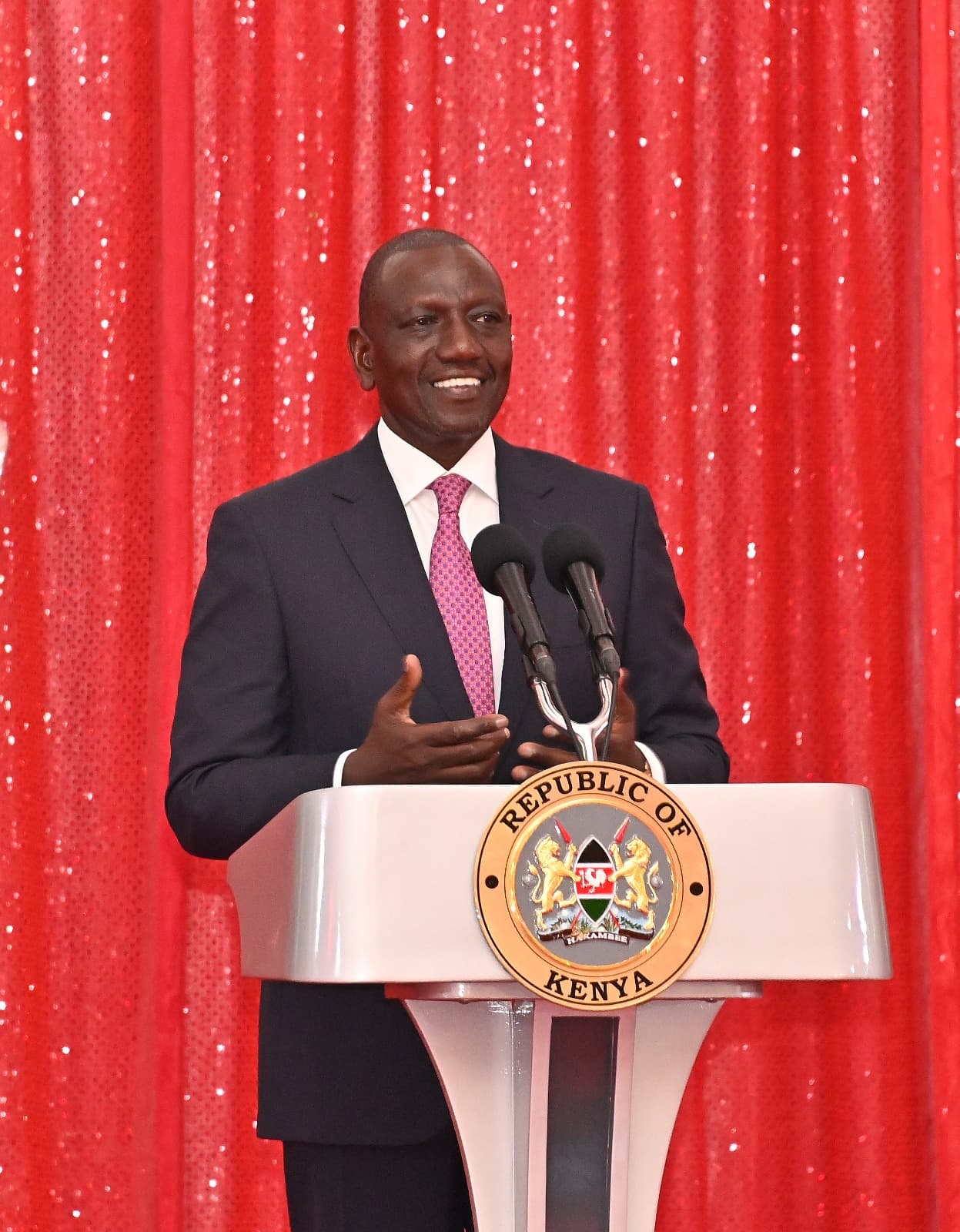 Ruto claims food production up 40% thanks to subsidised fertiliser, targets zero food imports
