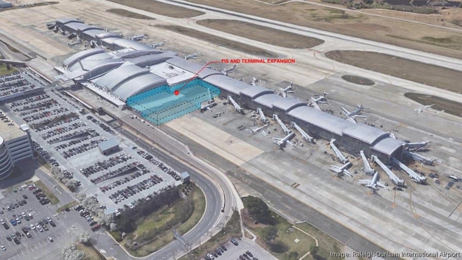 RDU Airport Expansion Advances with $2.5 Billion Runway, Terminal and Parking Construction Works