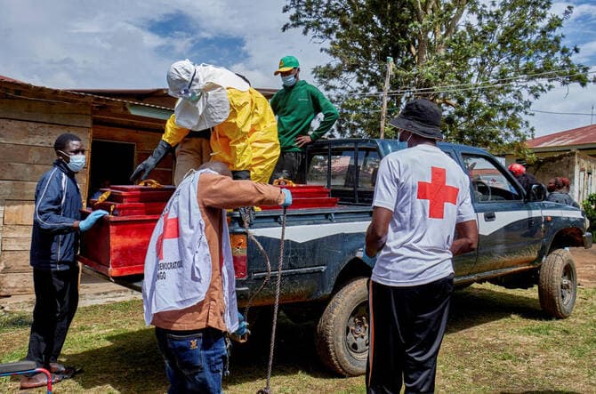 Red Cross volunteers die from suspected Ebola in DR Congo