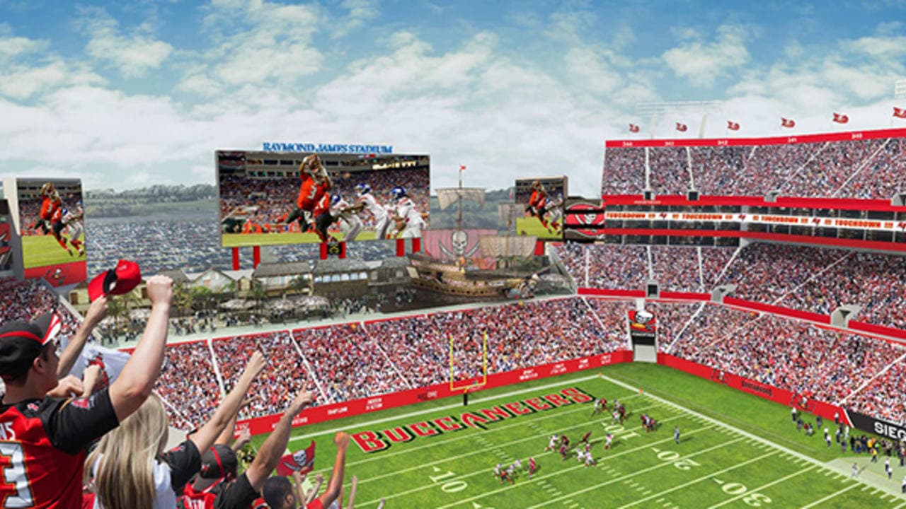 $1 Billion Raymond James Stadium Renovation with Sun Shade Plans Unveiled in Tampa