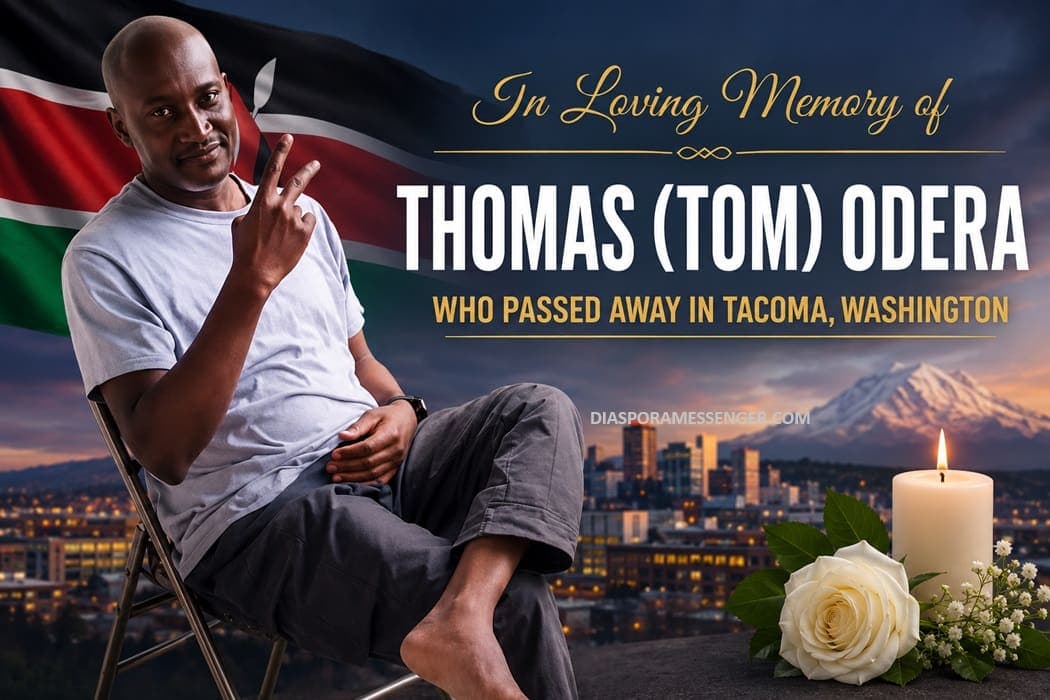 Tragic Farewell: Kenyan Thomas Odera Dies in Tacoma, WA