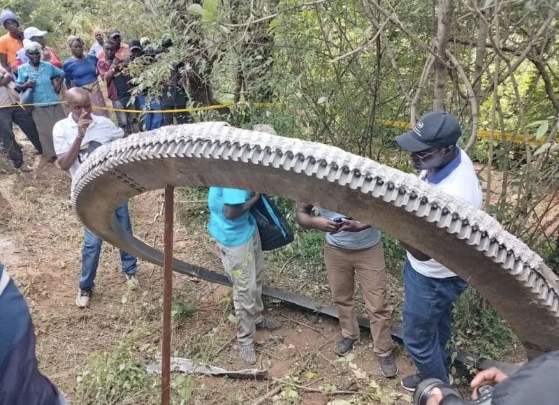 Kenya Space Agency Explains Mysterious Metal Object That Fell From Sky in Makueni