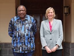 Uhuru hosts U.S. diplomat Susan Burns at Ichaweri amid increased political engagements