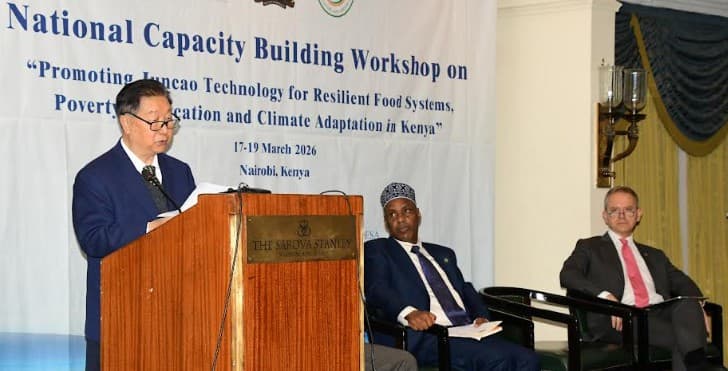 Kenya promotes Juncao grass technology