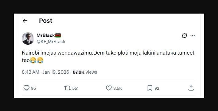 The Funniest Memes in Nairobi This Tuesday
