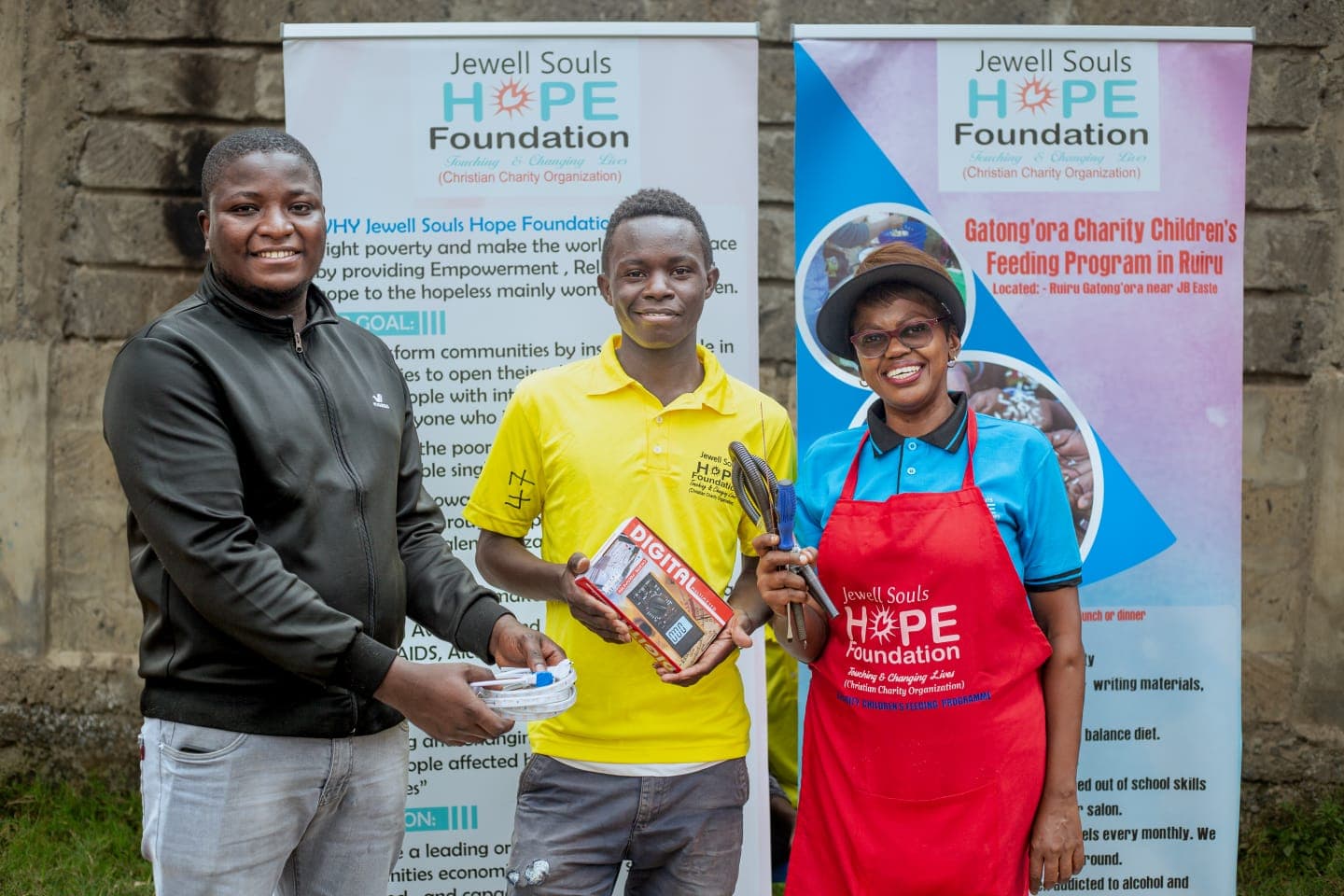 Rockey Africa partnership with Jewell Souls Foundation to impact needy children