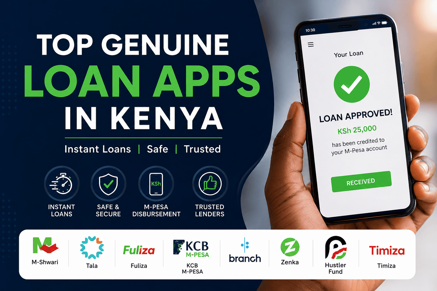 Top 15 genuine loan apps in Kenya for instant mobile loans (2026 Guide)