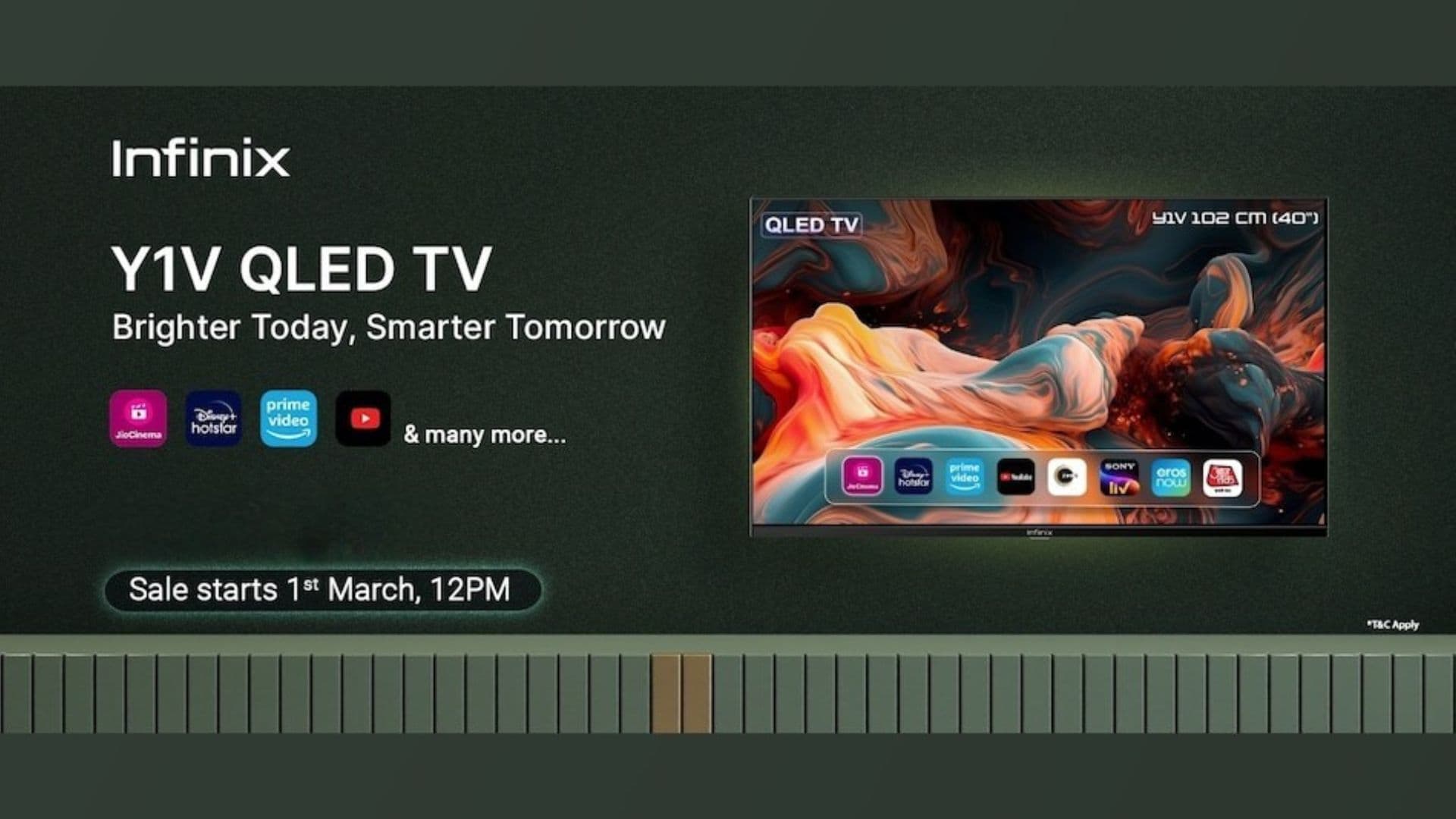 Infinix Expands Smart TV Lineup With Budget-Friendly 40-Inch QLED Model