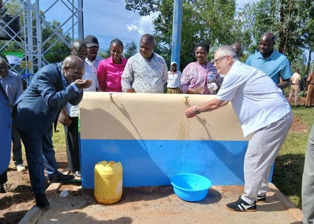 Gersthofen-Kisumu partnership delivers Sh5 million water project