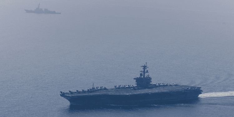 $13 Billion Military Ship Deployed to Iran Out of Service for Months After ‘Laundry Room Fire’