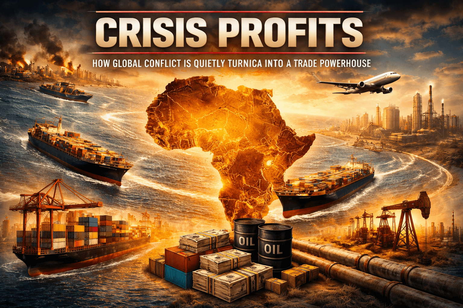 Crisis Profits – How global conflict is quietly turning Africa into a trade powerhouse