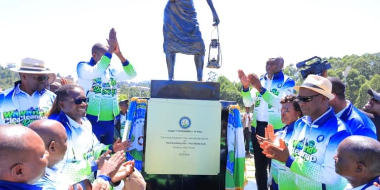 Governor Arati Leads World Cleanup Day Celebrations as Kisii Turns Dumpsite Into Public Park
