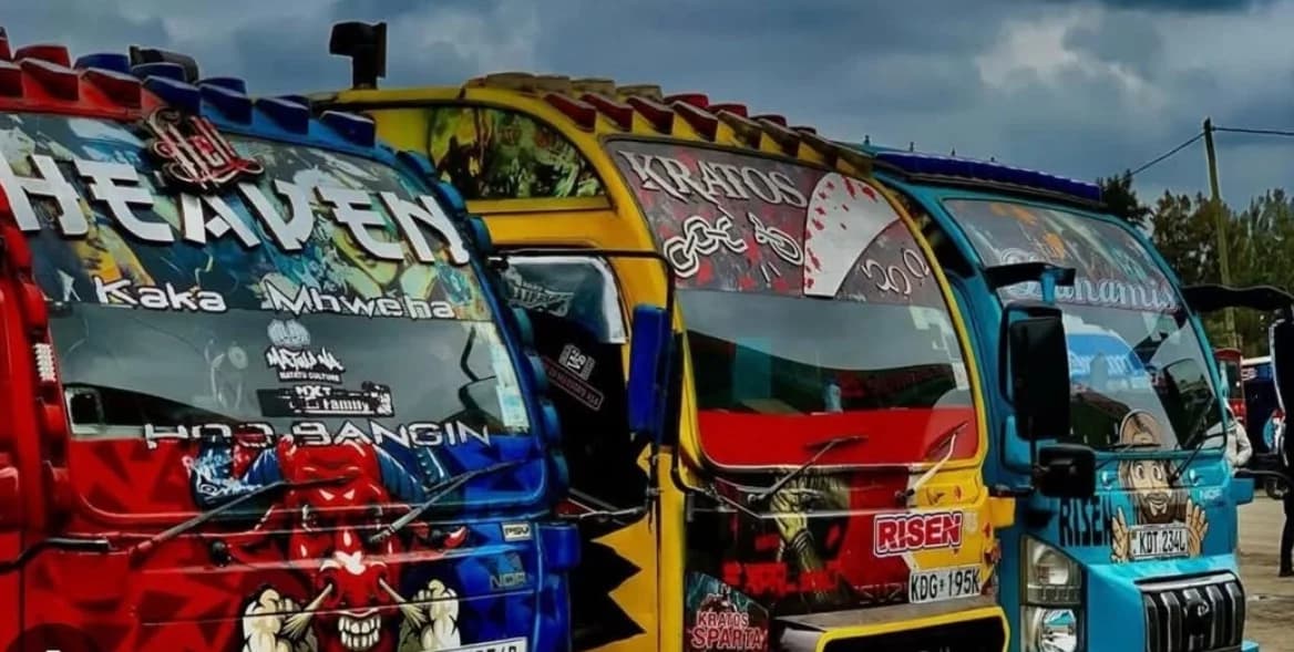 President Ruto Blocks Ban on Matatu Graffiti