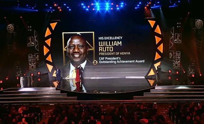 Presidents Ruto, Samia Suluhu, Museveni Earn CAF Awards for Advancing African Football