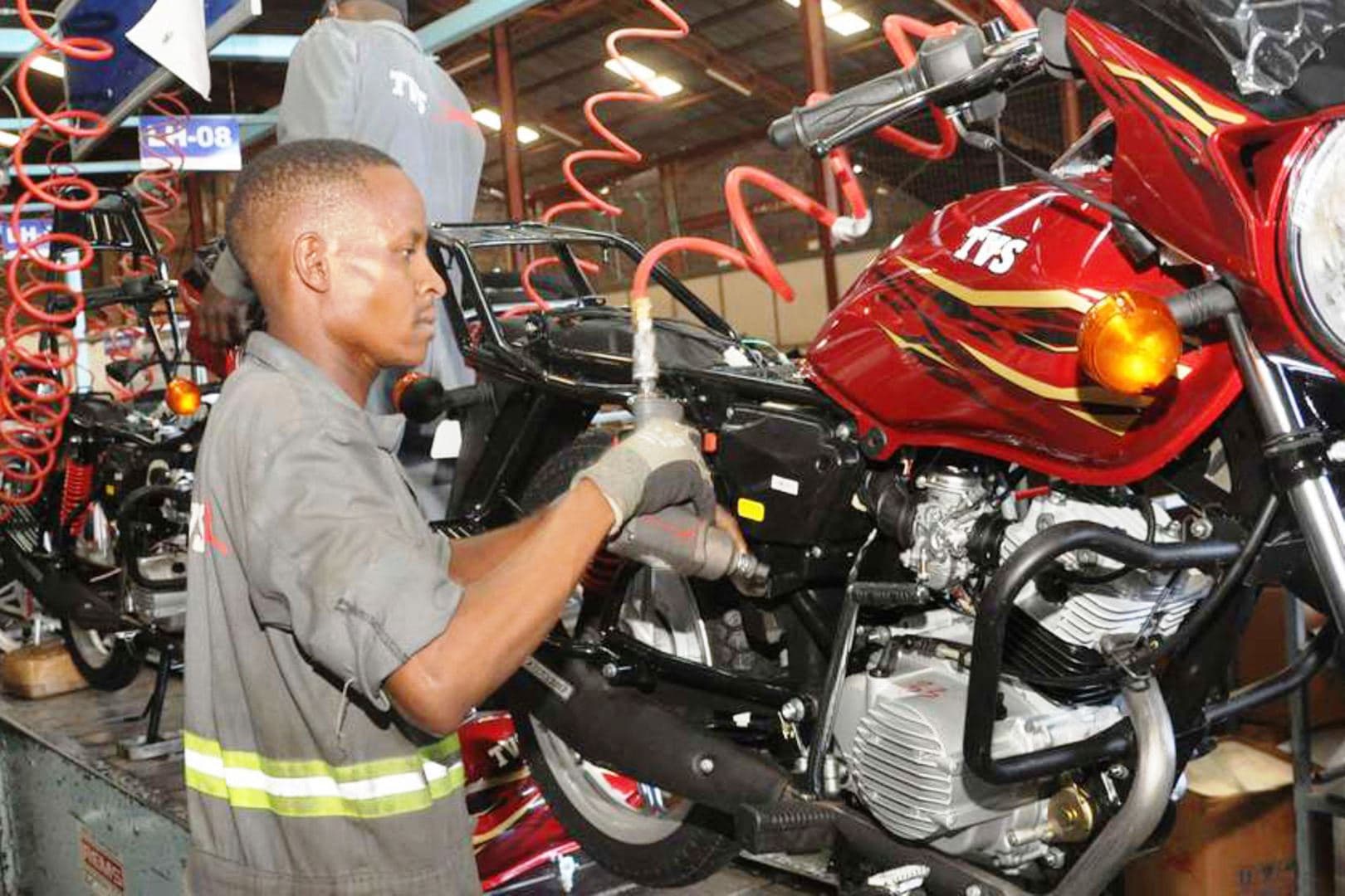 How old motorcycles scrap is powering dreams of three artisans in Kisumu