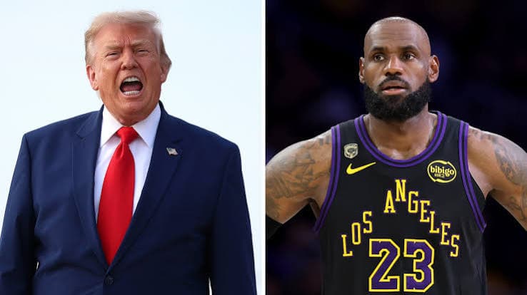 ‘Maybe he’s a racist’ – Trump critical of James